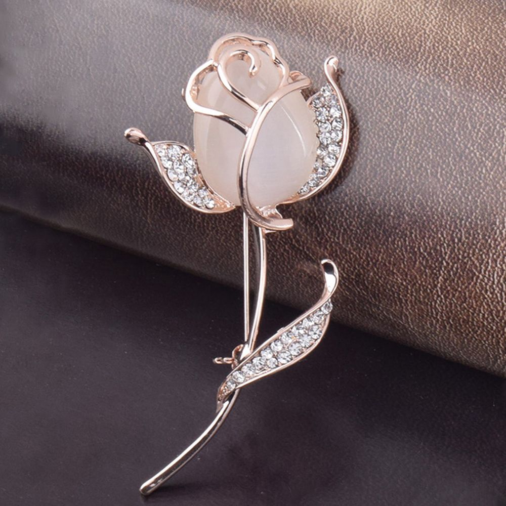 LANFY Cartoon Flower Shape Women Gift Alloy Brooch Pin