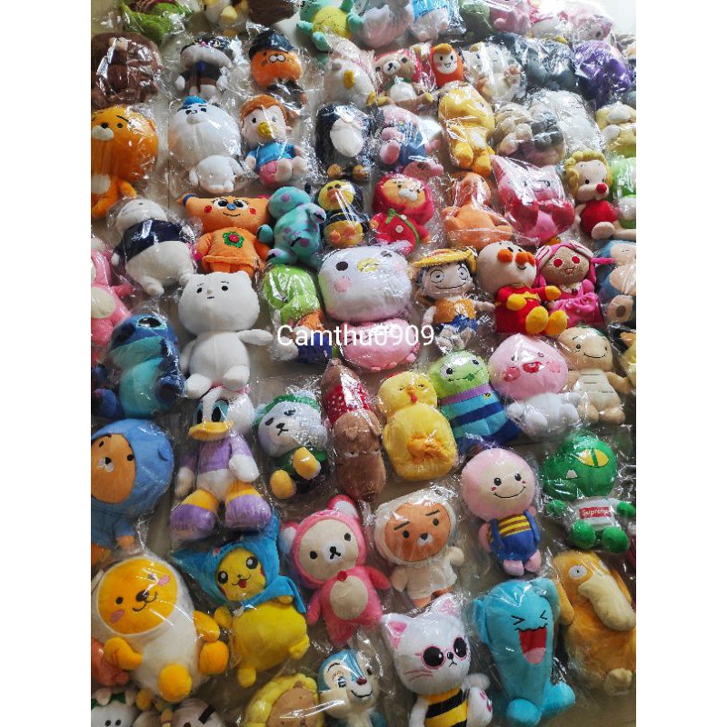 Gấu bông 30k/con size 25~35cm