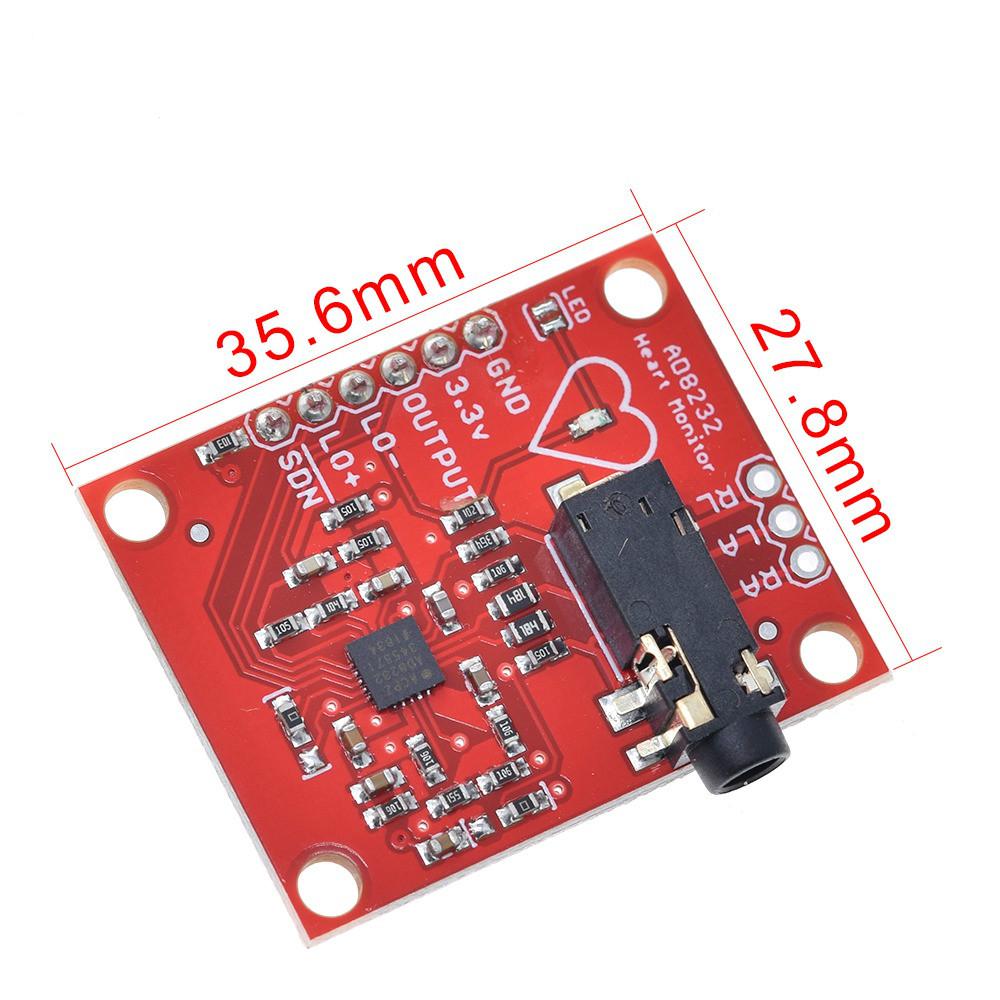 SENSOR Module Cảm Biến Ecg Ad8232 Ecg Đo Nhịp Tim Ecg Cho Arduino