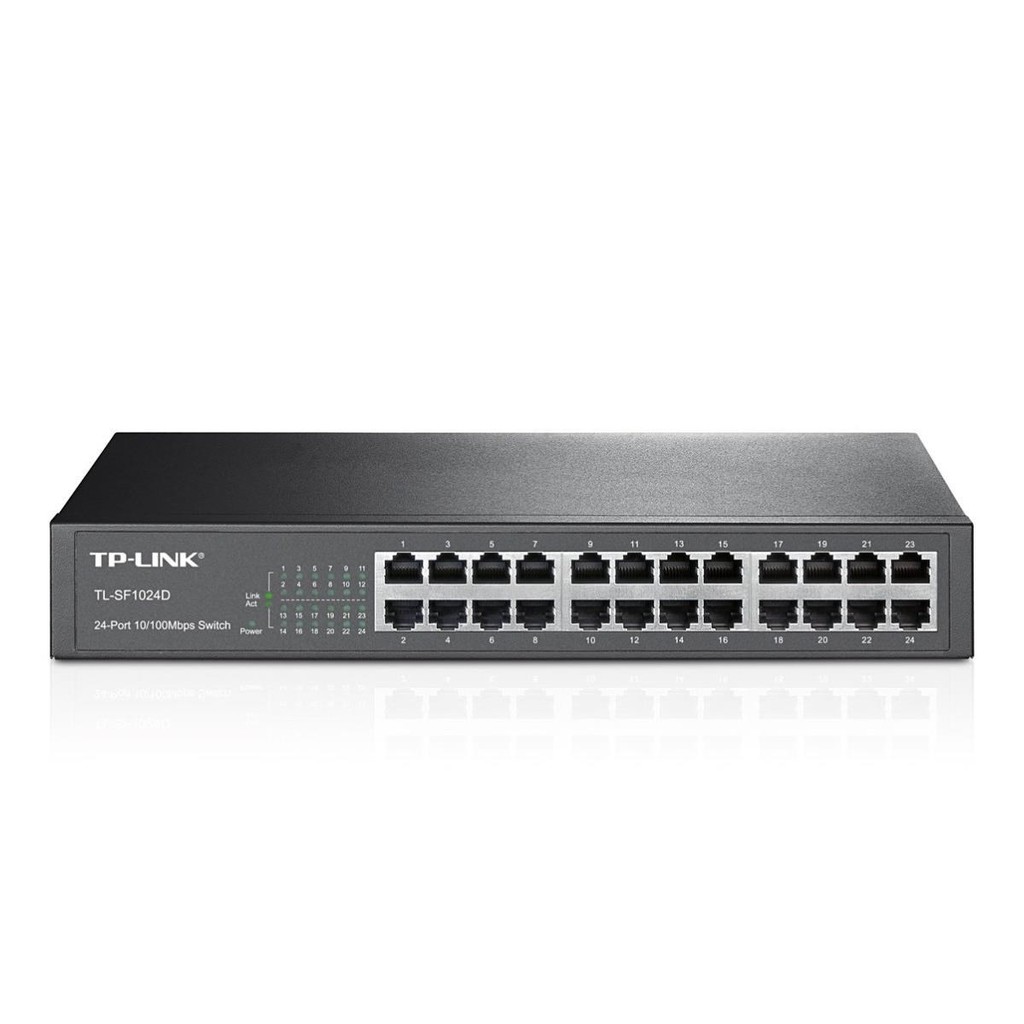 [Mã 153ELSALE2 giảm 7% đơn 300K] Bộ Chia Tín Hiệu TP-Link TL-SF1024D Switch 24 cổng RJ45 10/100Mbps