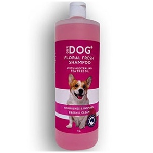 OURDOG Floral Fresh SP_sữa tắm Úc hương hoa tươi 1L_Hồng