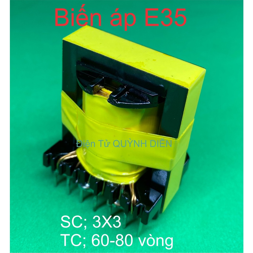 Biến áp xung E35 đứng - linh kiện điện tử QUỲNH DIỄN