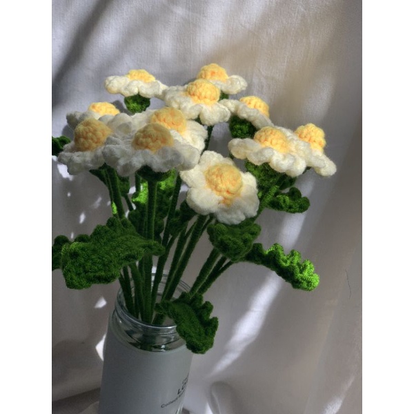 Cúc Tana handmade bằng len - Chrysanthemum Crochet,  Quà tặng ý nghĩa