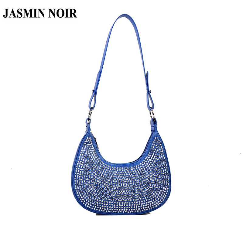 Túi Xách JASMIN NOIR Da PU Họa Tiết Kim Cương Thời Trang Cho Nữ