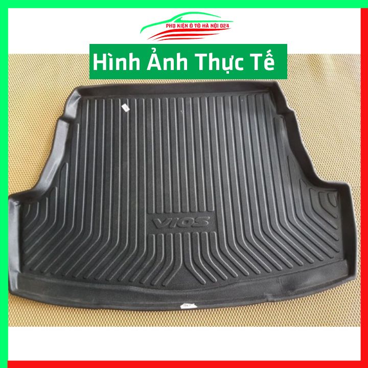 Thảm nhựa lót cốp Toyota Vios 2014-2017 nhựa dẻo dày dặn đàn hồi tốt