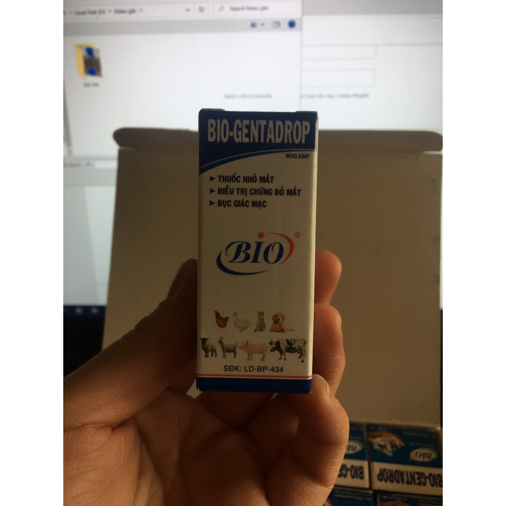 Nước nhỏ mắt Bio Pharmachemie 10ml