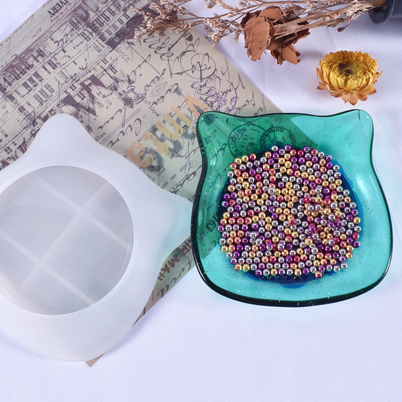 Sa Khuôn Silicone Làm Khay Đựng Đồ Trang Trí Hình Ngôi Sao Kiểu Cách Diy