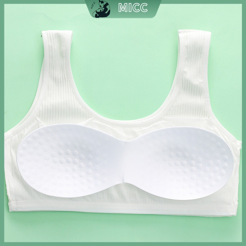 Áo Ngực cotton Mềm Mại Và Thoải Mái Với Đệm Ngực Cho Bé Gái 13-16 Tuổi