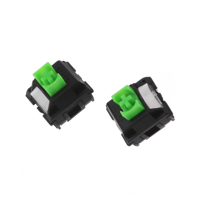Set 2 công tắc 3 chấu màu xanh lá RGB SMD cho bàn phím Razer BlackWidow Lite | BigBuy360 - bigbuy360.vn