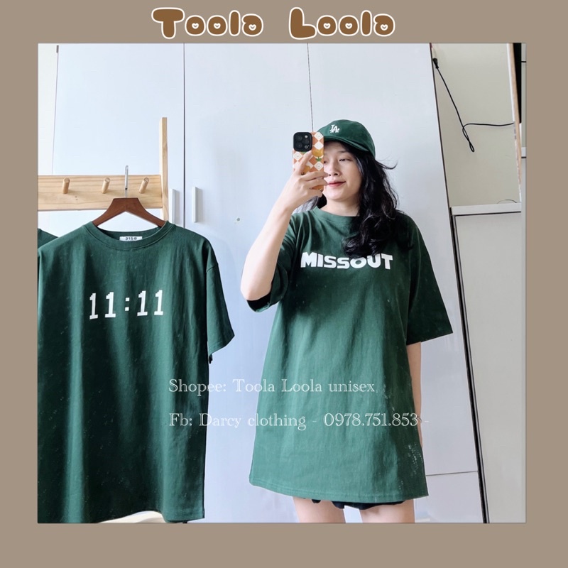 Áo Phông 3158 Màu Xanh Lá Đậm