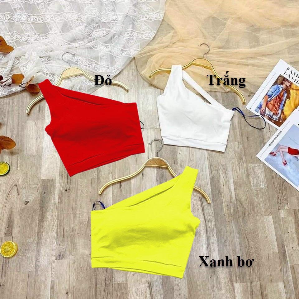 Thời trang trẻ em - Áo thun bé gái, kiểu sport body, lệch vai, thể thao - Socnaukids