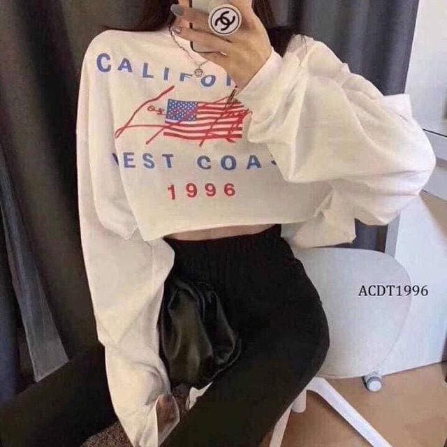 [xả kho] ÁO CRT IN HÌNH LÁ CỜ -ảnh thật trải sàn