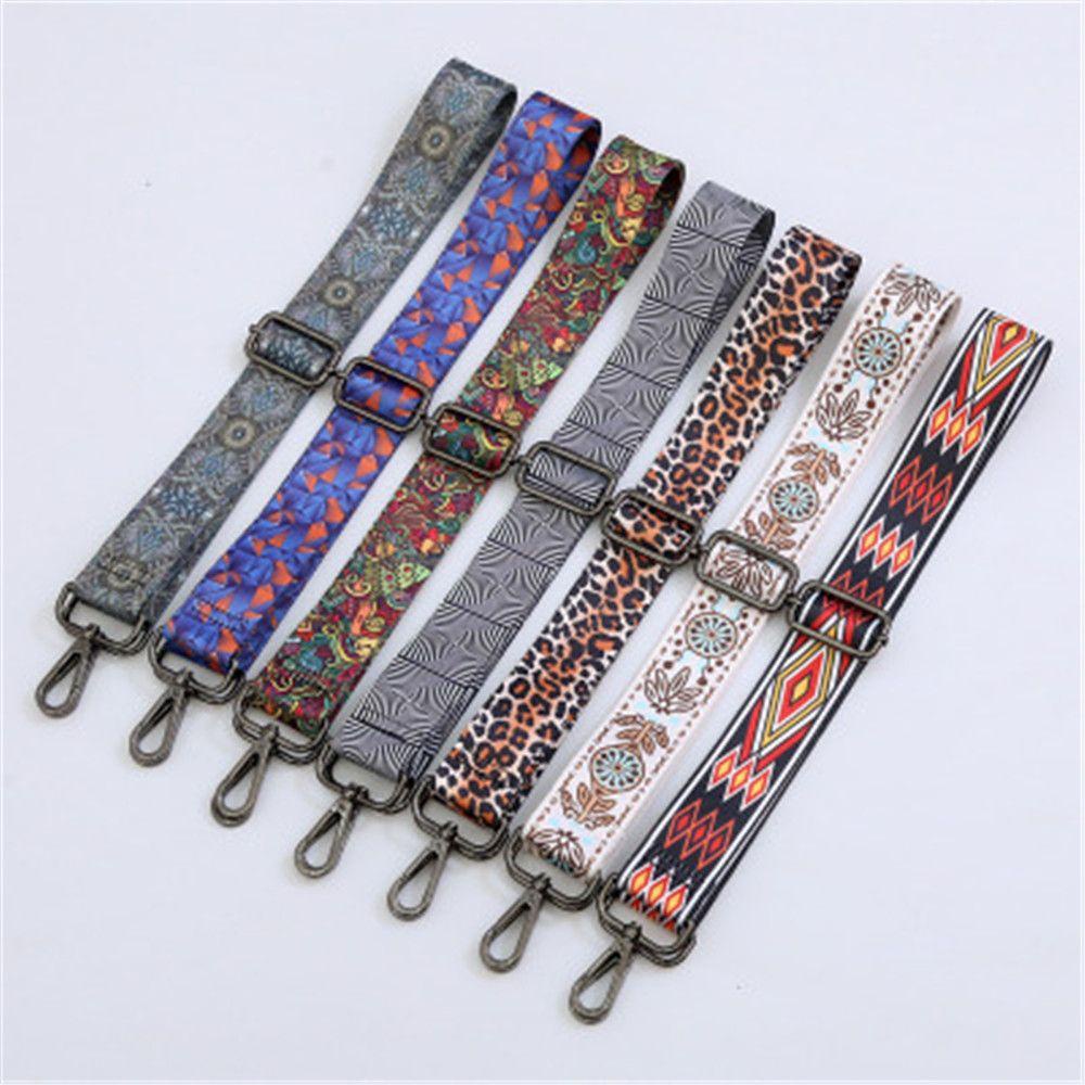 Dây Đeo Túi Xách Bằng Nylon Họa Tiết Thổ Cẩm Nhiều Màu Tùy Chỉnh Thời Trang