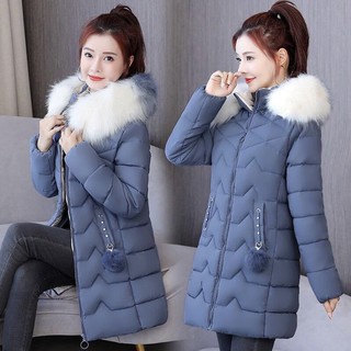 Áo khoác phao nữ dáng lỡ