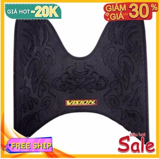 *** HÀNG TỐT - GIÁ CẠNH TRANH *** Thảm lót chân xe máy Vision (chùi chân cho xe máy Honda)