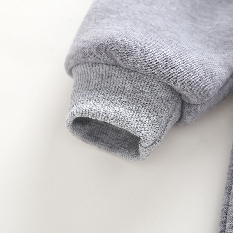 Body bé trai đồ sơ sinh từ 9 đến 36 tháng bodysuit liền thân Mùa Đông Tay Dài Áo Hoodie In Hình Hoạt Hình Giữ Ấm quần áo cho bé trẻ em