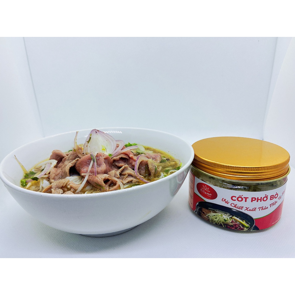 Gia vị nấu phở bò Titom Foods 250g, gói gia vị phở bò ngon, cốt phở bò chính hãng