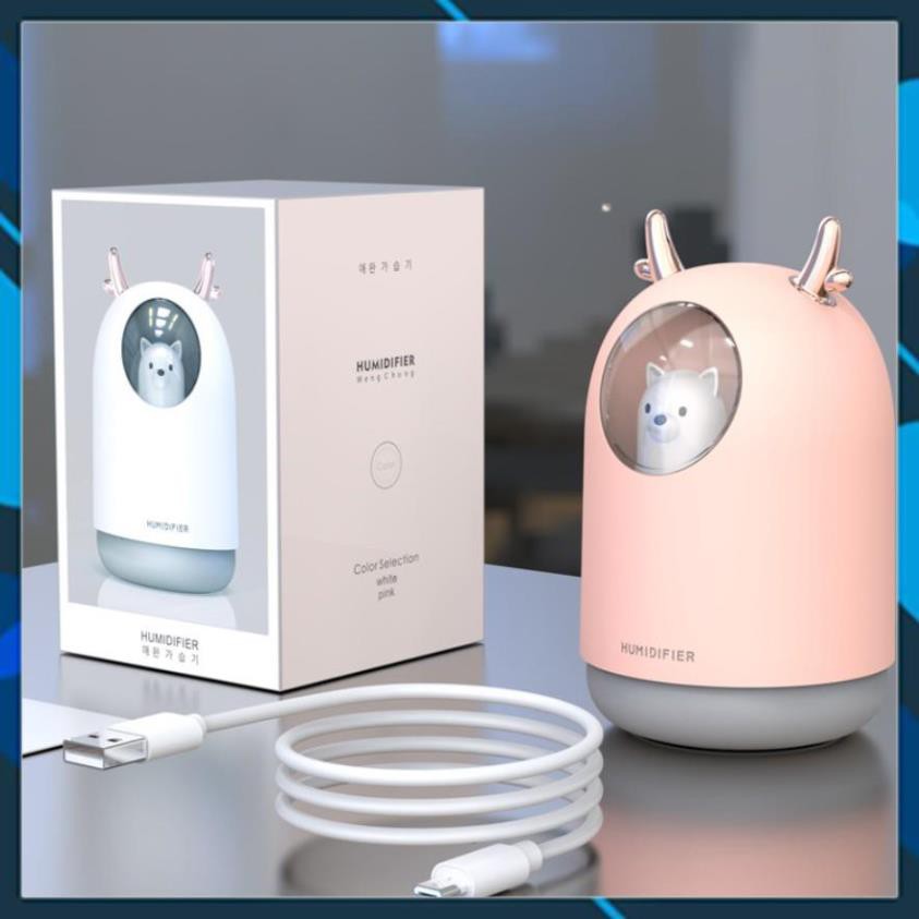 Máy phun sương mini Humidifier M106, dung tích 300ml, nhỏ gọn và đáng yêu