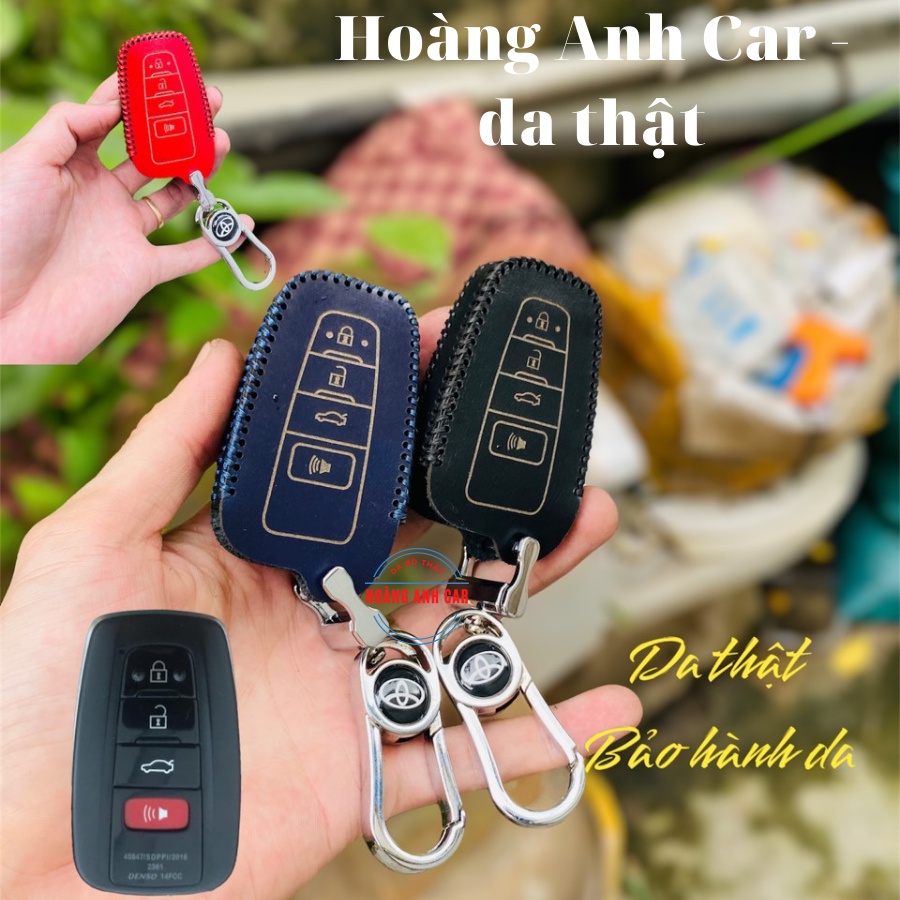 ( Ảnh Thật) Bao Da Chìa Khóa TOYOTA  Corala Altis 2022, Camry 2019-2022