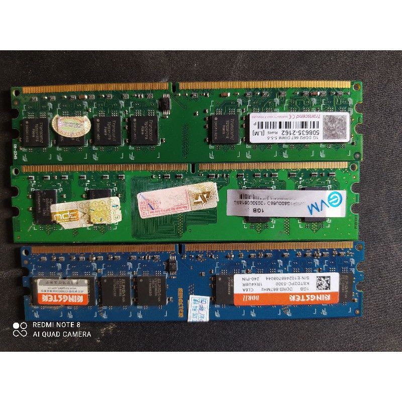 thanh lý ram ddr2 1gb và 2gb | WebRaoVat - webraovat.net.vn