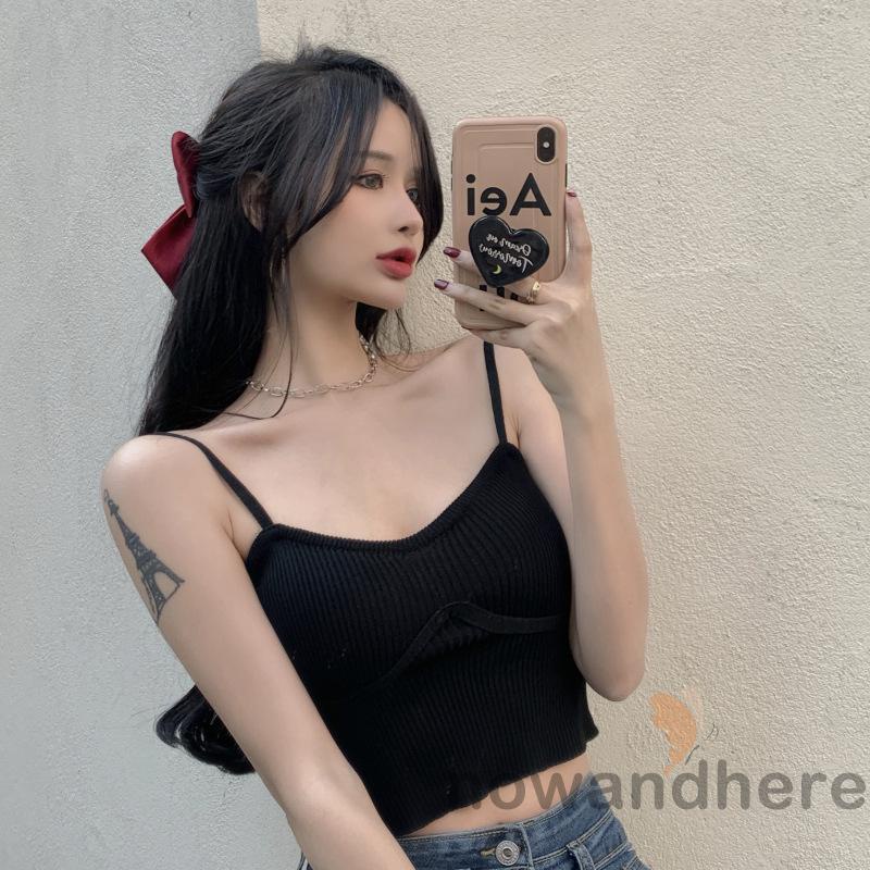 Áo Nữ Không Tay Cổ Chữ V Màu Sắc Thời Trang Quyến Rũ | BigBuy360 - bigbuy360.vn