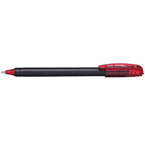 Bút gel Pentel Energel Roller Gel Pen BL417 - Metal tip 0.7mm - Màu đỏ (Red)