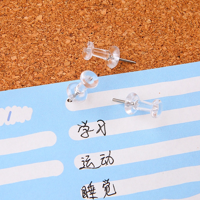 Bộ 200 Đinh Ghim Trong Suốt Dùng Trang Trí Móng Tay