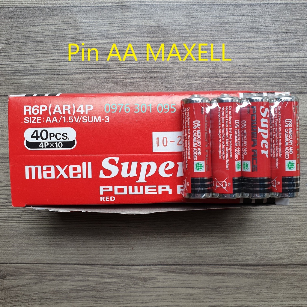 PIN VUÔNG 9V MAXELL THÔNG DỤNG