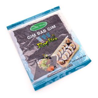 Rong biển cuộn cơm làm SuShi Gimbab Green World 20g