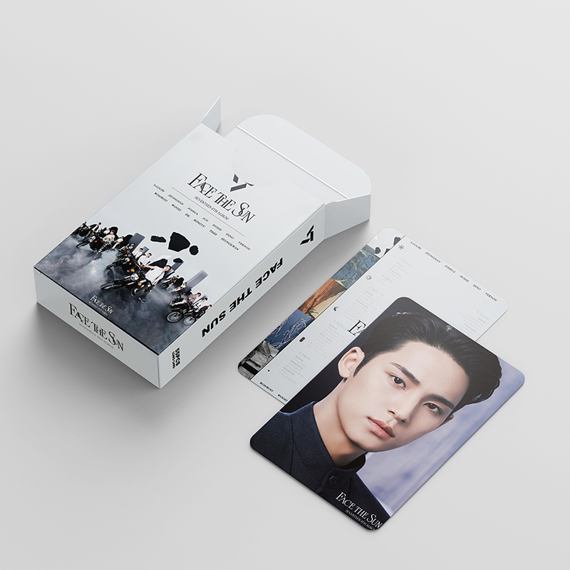 Hộp 55 Thẻ Hình Thành Viên Nhóm Nhạc Seventeen