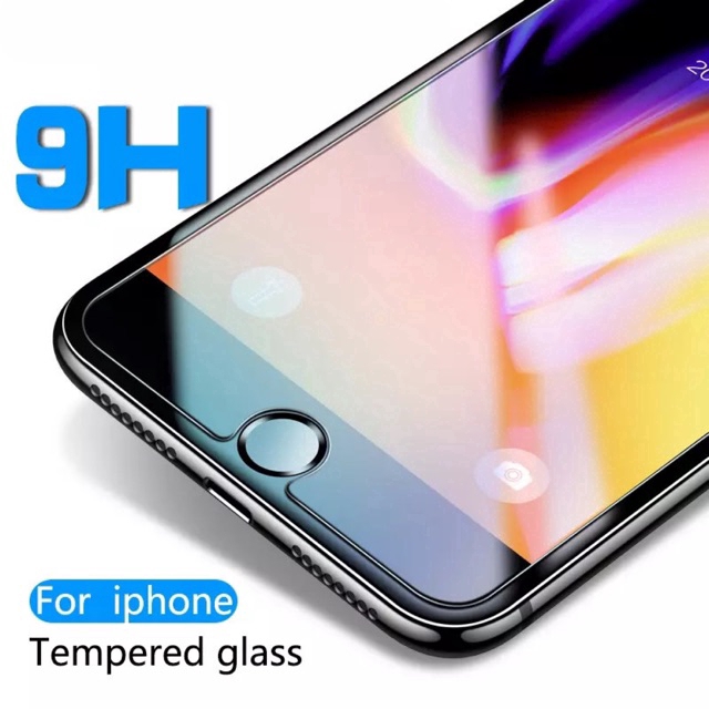 Kính cường lực iPhone 5S XR XS Max 6 7 8 Plus 9H iPhone 12 11 Pro Max