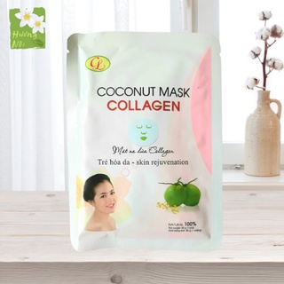 Miếng lẻ dùng thử Mặt nạ dừa Cửu Long