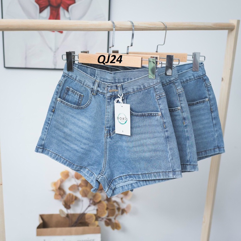 Quần jeans short nữ cơ bản  QJ24