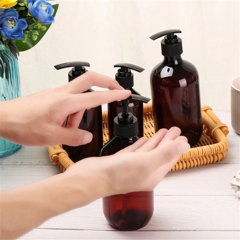 Bình xịt đựng dầu gội/sữa tắm dung tích 300ml/500ml có thể tái sử dụng