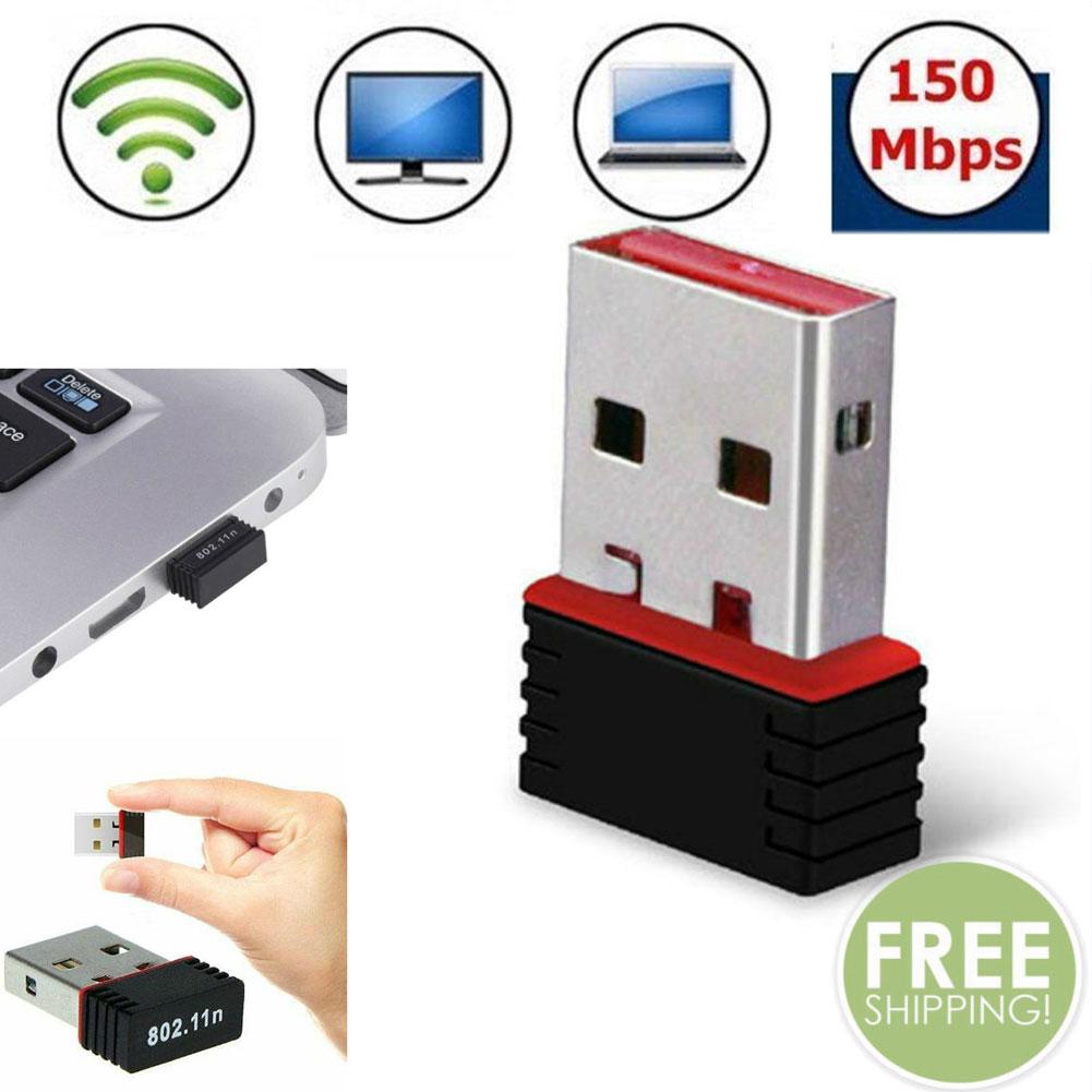 🌈NG Mini USB WiFi WLAN MediaTek Bộ điều hợp mạng không dây 150Mbps 802.11n / g / b Dongle | BigBuy360 - bigbuy360.vn