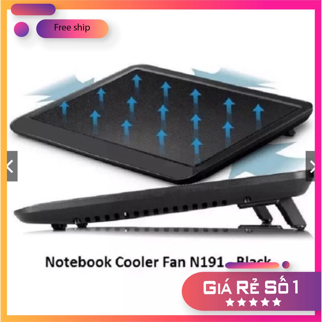 Đế tản nhiệt cho laptop Colling Pad N19 làm mát mạnh mẽ MSP 02109