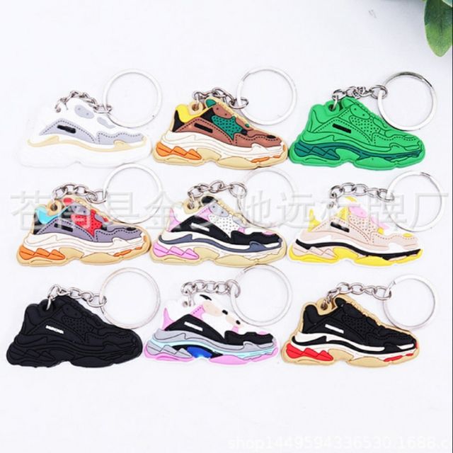 Móc khóa Balen 3D in một mặt cực đẹp - đủ màu