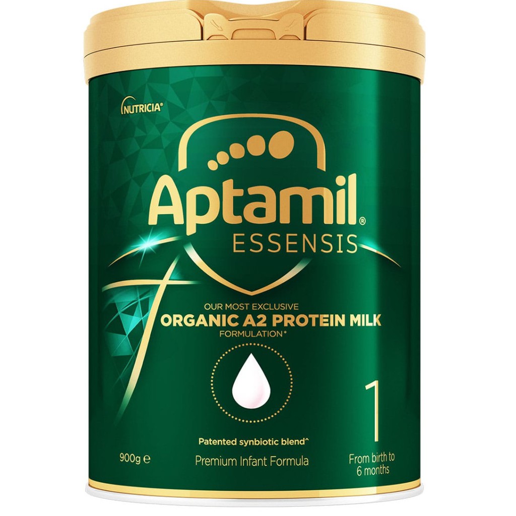 Sữa Hữu Cơ Aptamil Essensis Organic A2 Protein Milk Úc 900g