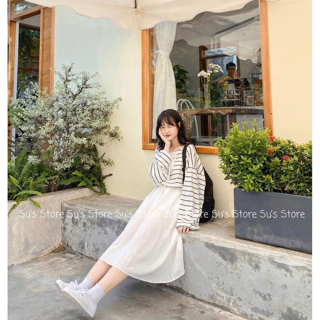 Chân váy ulzzang  dáng suông dài trơn basic, Chân váy dài dáng xòe vintage | BigBuy360 - bigbuy360.vn