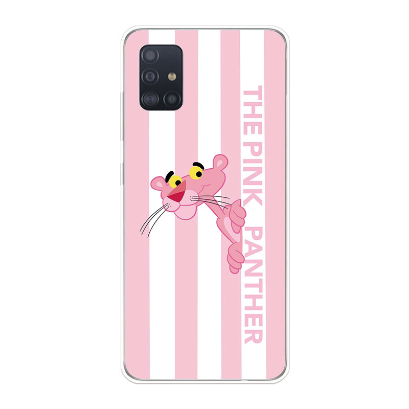 Ốp Lưng Samsung Galaxy A11 A21 A21S A31 A51 A71 TPU mềm Case Báo Hồng