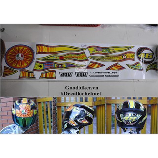Tem Mũ bảo hiểm Fullface AGV