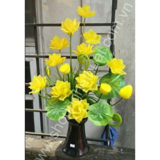 Combo tổng hợp đá pha lê + phụ kiện + nụ đất hoa mai