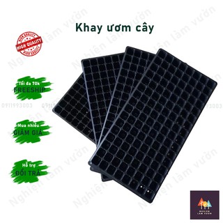Khay ươm hạt giống mã KU01 21 lỗ, 32 lỗ, 72 lỗ, 50 lỗ, 98 lỗ, 128 lỗ, 200 lỗ màu đen