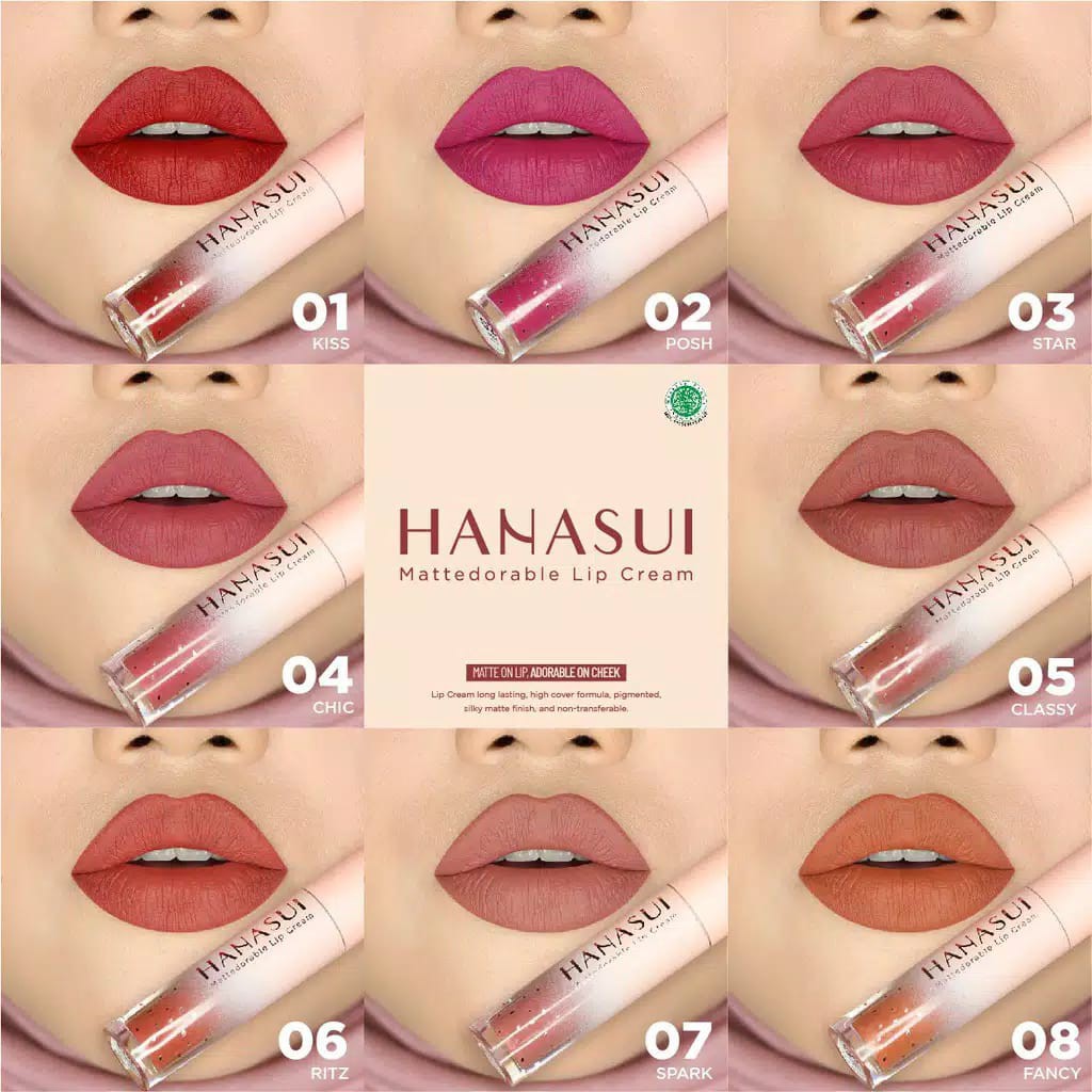 (hàng Mới Về) Son Môi Kiêm Má Hồng Hai Đầu Hiệu Ứng Lì Hanasui | BigBuy360 - bigbuy360.vn