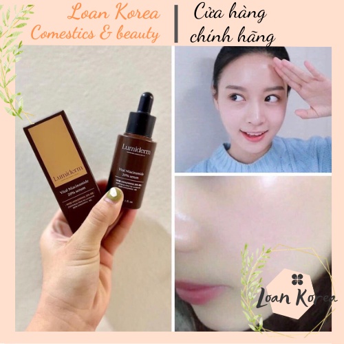 SERUM DƯỠNG TRẮNG NIACINAMIDE B3 20% LUMIDERM