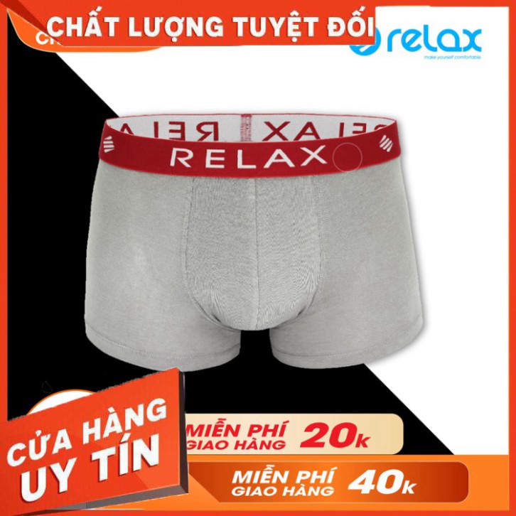 Quần Lót Nam Relax RLTK019 Boxer -Cotton Mỹ-Kháng Khuẩn-Co Gĩan 4Chiều-Không Biến Dạng /hình thật