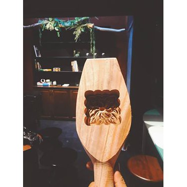 Khuôn bánh trung thu bằng gỗ - Hoa Anh Đào