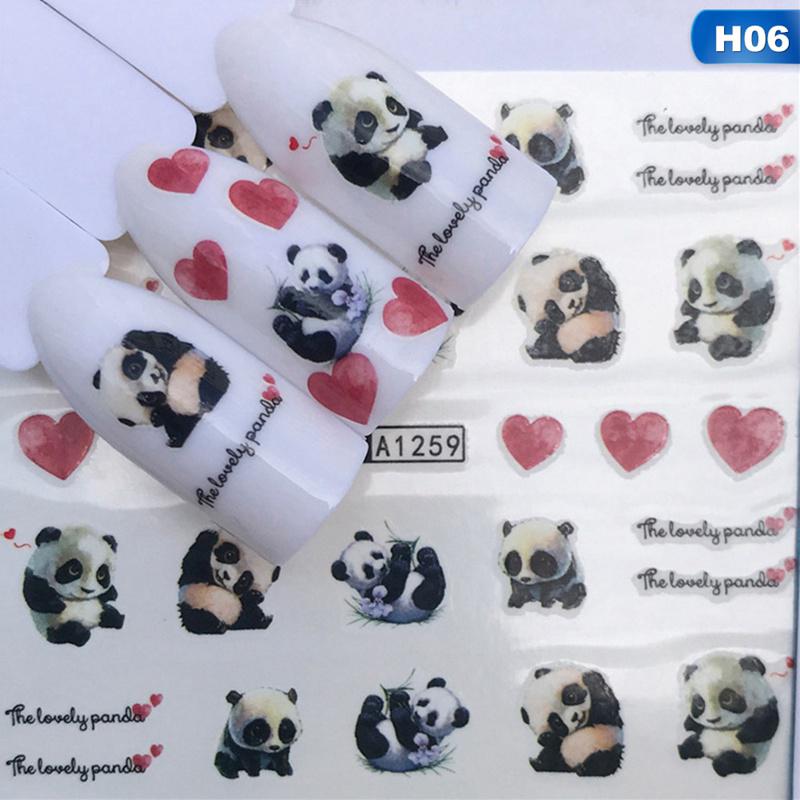 1 Tờ 1 Tấm Sticker Dán Móng Nghệ Thuật