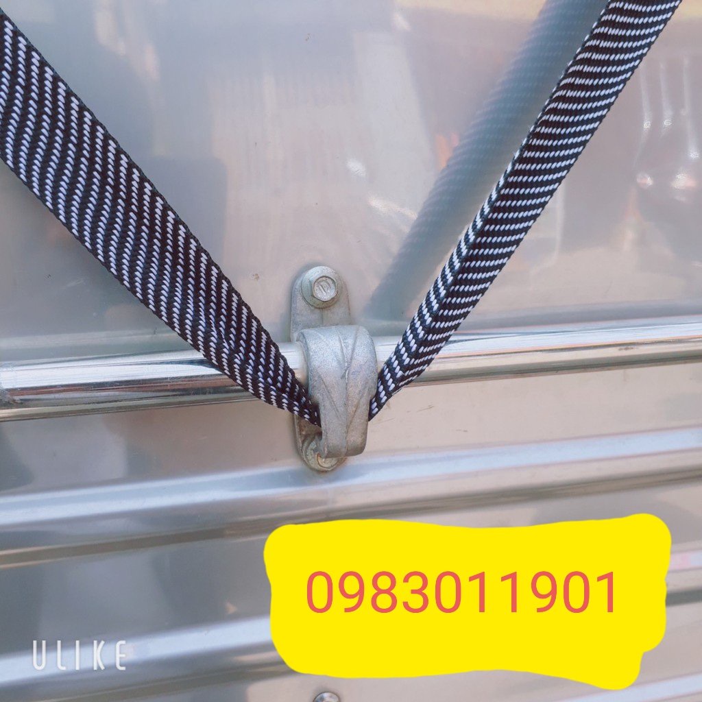 COMBO 10 móc bạt khuyên lỗ hợp kim nhôm cao cấp. Móc bath thành thùng xe tải