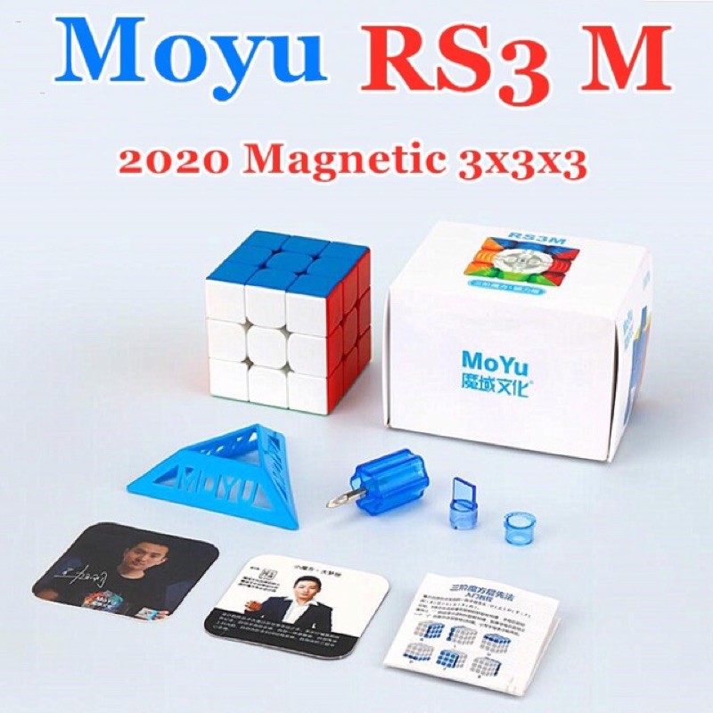 Rubik Moyu RS3 M 2020 Magnetics 3x3x3 có nam châm